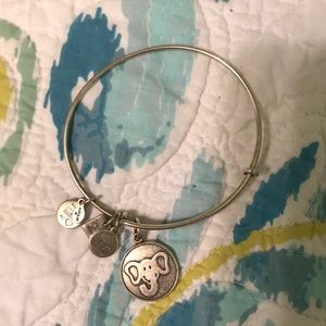 Elephant Alex and Ani bracelet